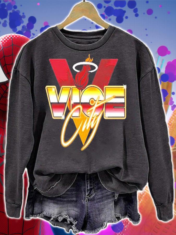 Miami Heat Vice City 2022 T-Shirt sweatshirt