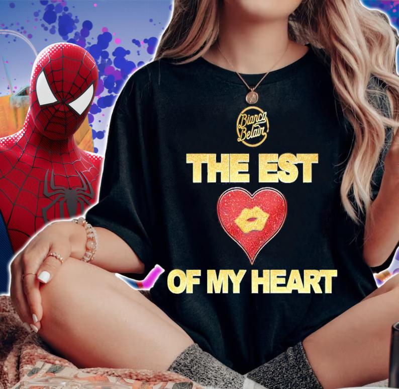 The Est Of My Heart Bianca Belair Valentine's Day Shirt woman shirt