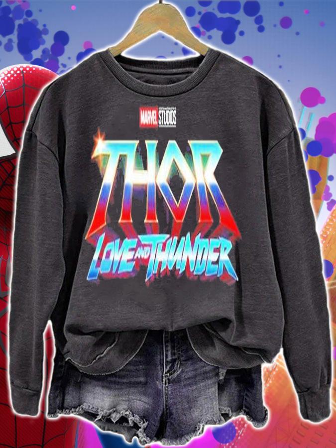 Thor Love And Thunder Logo T-Shirt sweatshirt