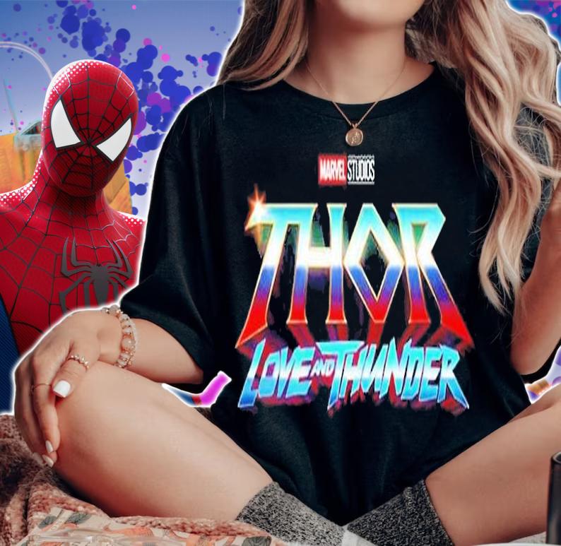 Thor Love And Thunder Logo T-Shirt woman shirt