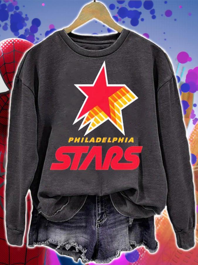 USFL Philadelphia Stars Fleeces Shirt