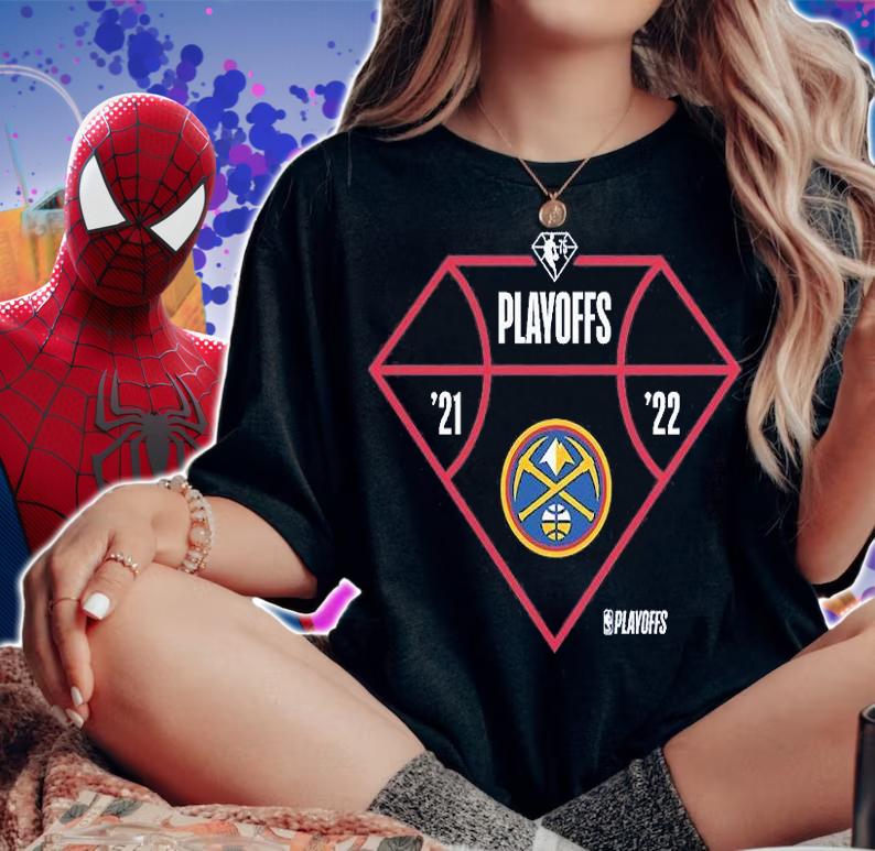 Denver Nuggets 2022 NBA Playoffs Diamond T-Shirt woman shirt