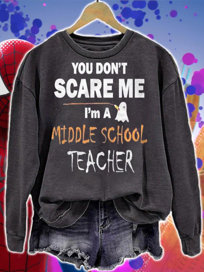Halloween Teacher Relaxed Fit Shirt sweatshirt