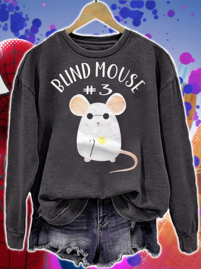 Kawaii Matching Group Outfit 3 3 Three Blind Mice Costumes Shirt sweatshirt