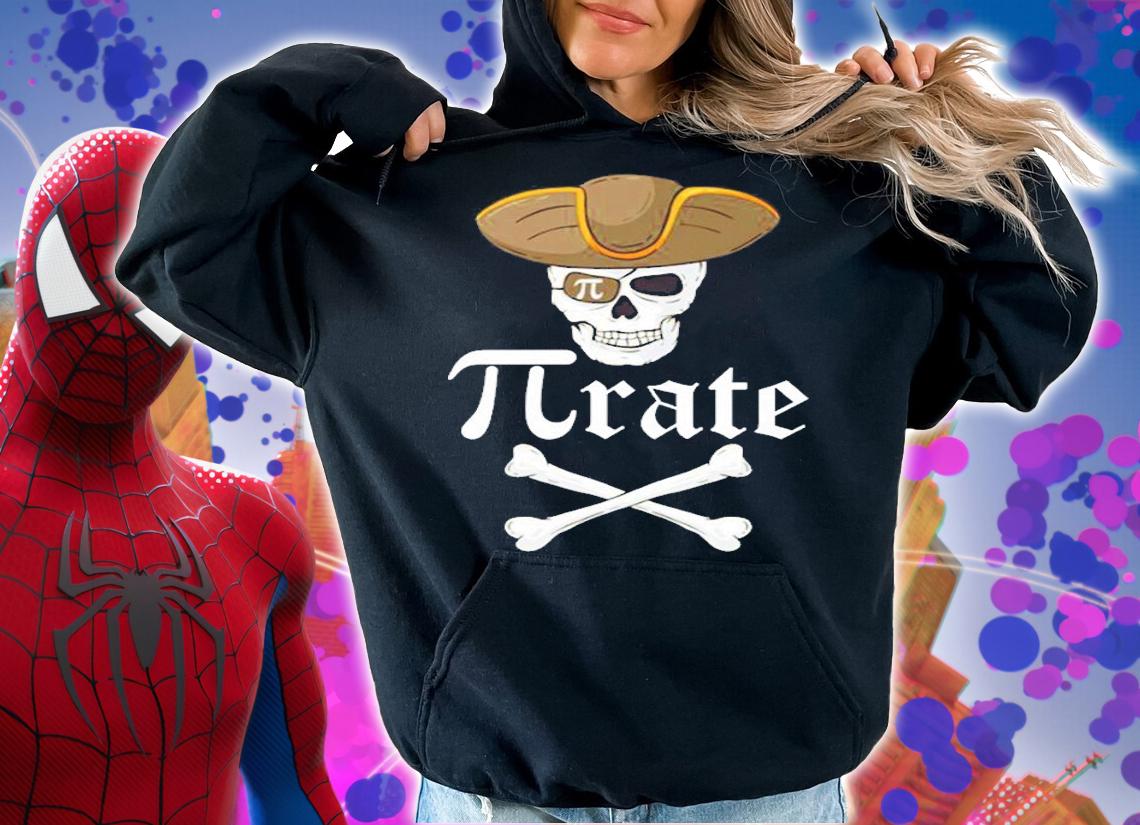 Pi-Rate  Pirate Mathematical T-Shirt hoodie