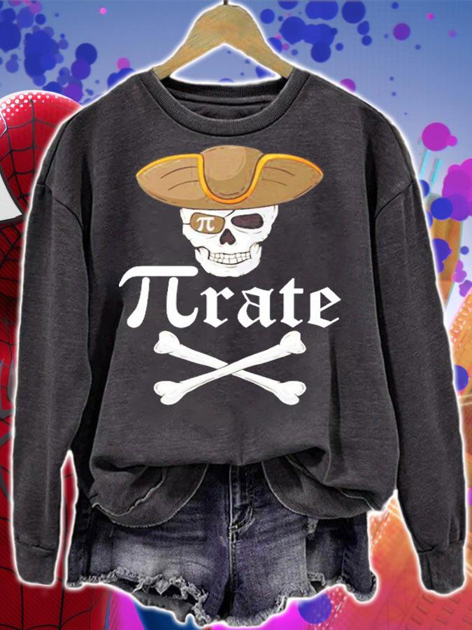 Pi-Rate  Pirate Mathematical T-Shirt sweatshirt