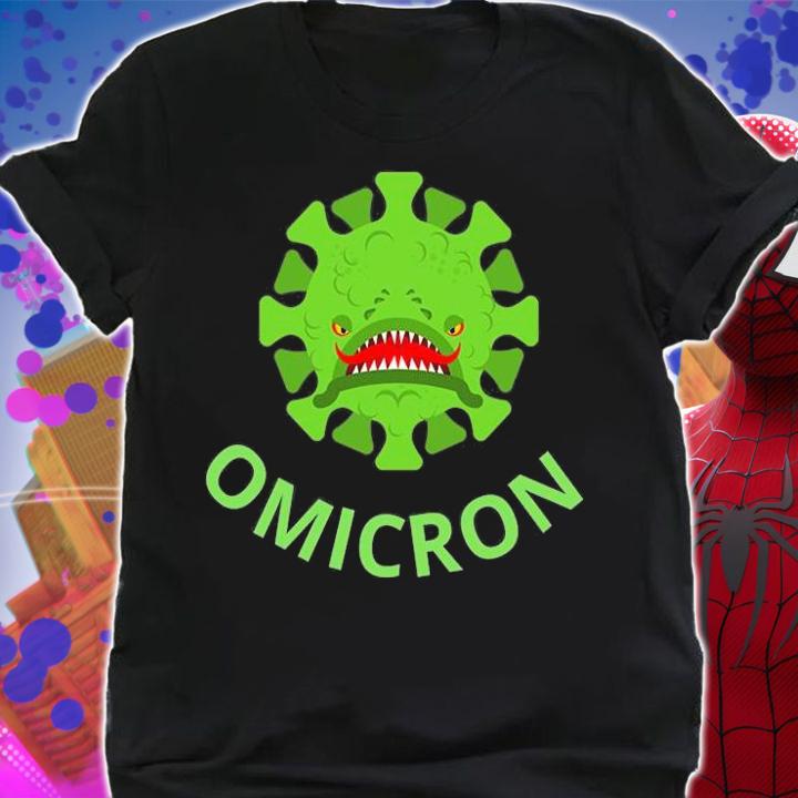 Omicron Variant of Covid Virus Christmas T-Shirt shirt