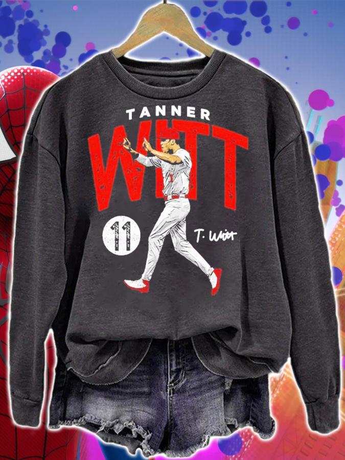 Tanner Witt Player Name Baseball Shirt sweatshirt