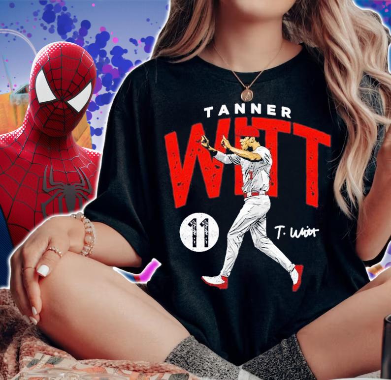 Tanner Witt Player Name Baseball Shirt woman shirt