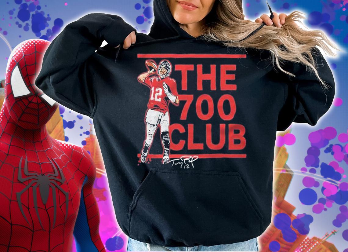 Tom Brady The 700 Club signature 2021 T-shirt hoodie