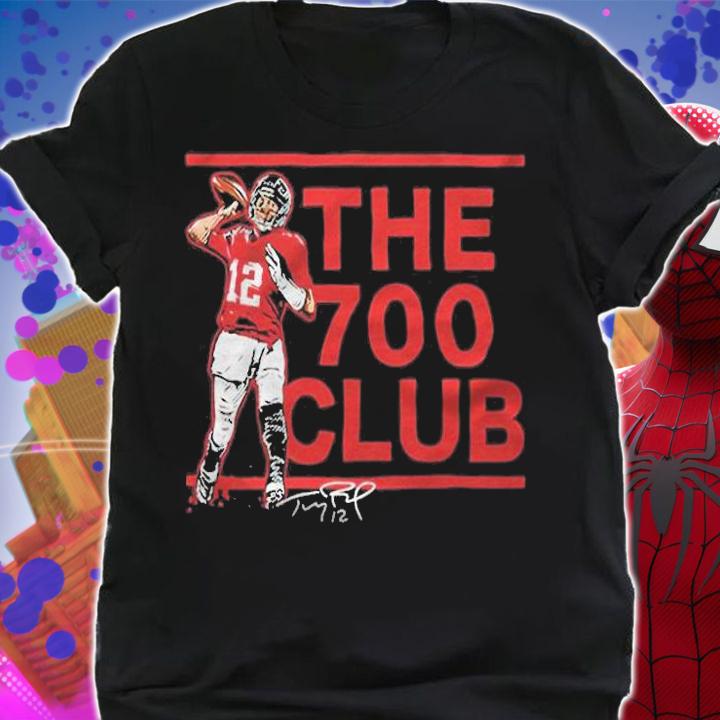 Tom Brady The 700 Club signature 2021 T-shirt shirt