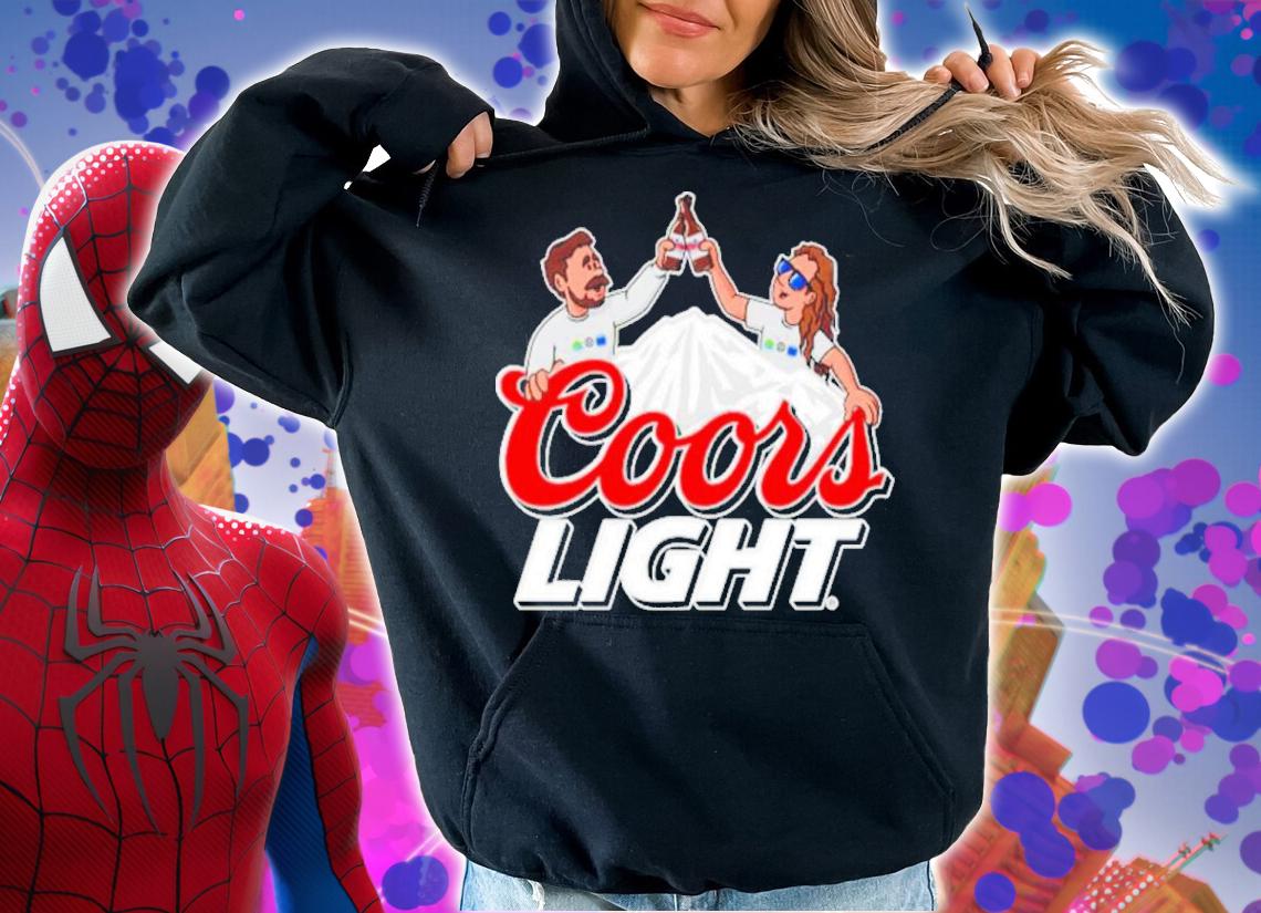 Coors Light Coors X Pardon My Take Mountain Pocket Shirt hoodie