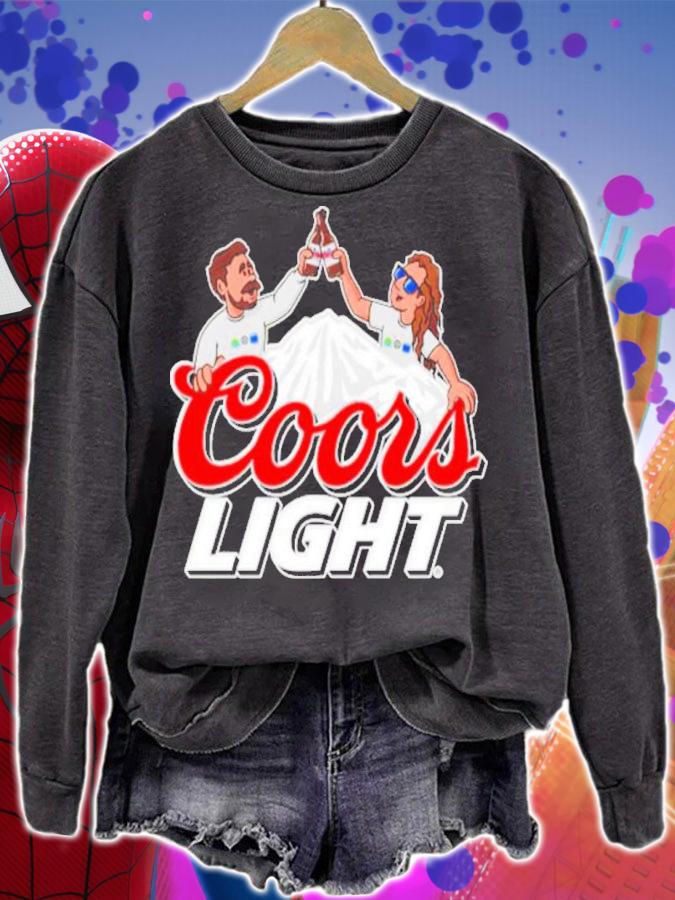 Coors Light Coors X Pardon My Take Mountain Pocket Shirt sweatshirt