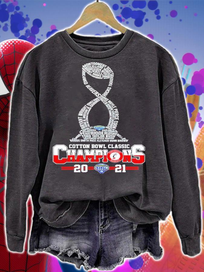 Cotton Bowl Classic Champions Cincinnati Bearcats 2021 cup shirt