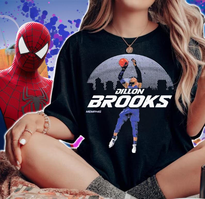 Dillon Brooks Memphis Skyline Basketball Shirt woman shirt