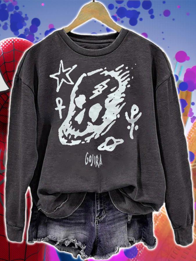 Gojira Band skull logo T-shirt sweatshirt