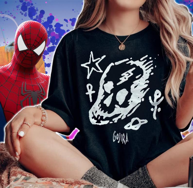 Gojira Band skull logo T-shirt woman shirt