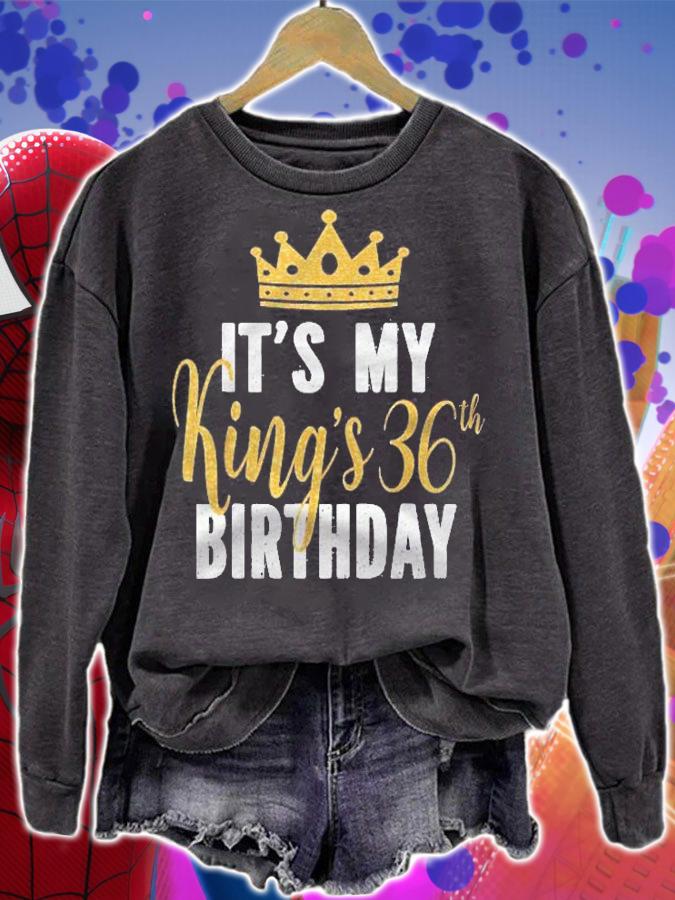 Its My Kings 36Th Birthday Idea For 36 Years Old Man Shirt