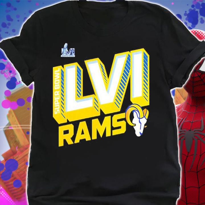Los Angeles Rams Super Bowl LVI 2022 Bound Tilted Roster Shirt shirt