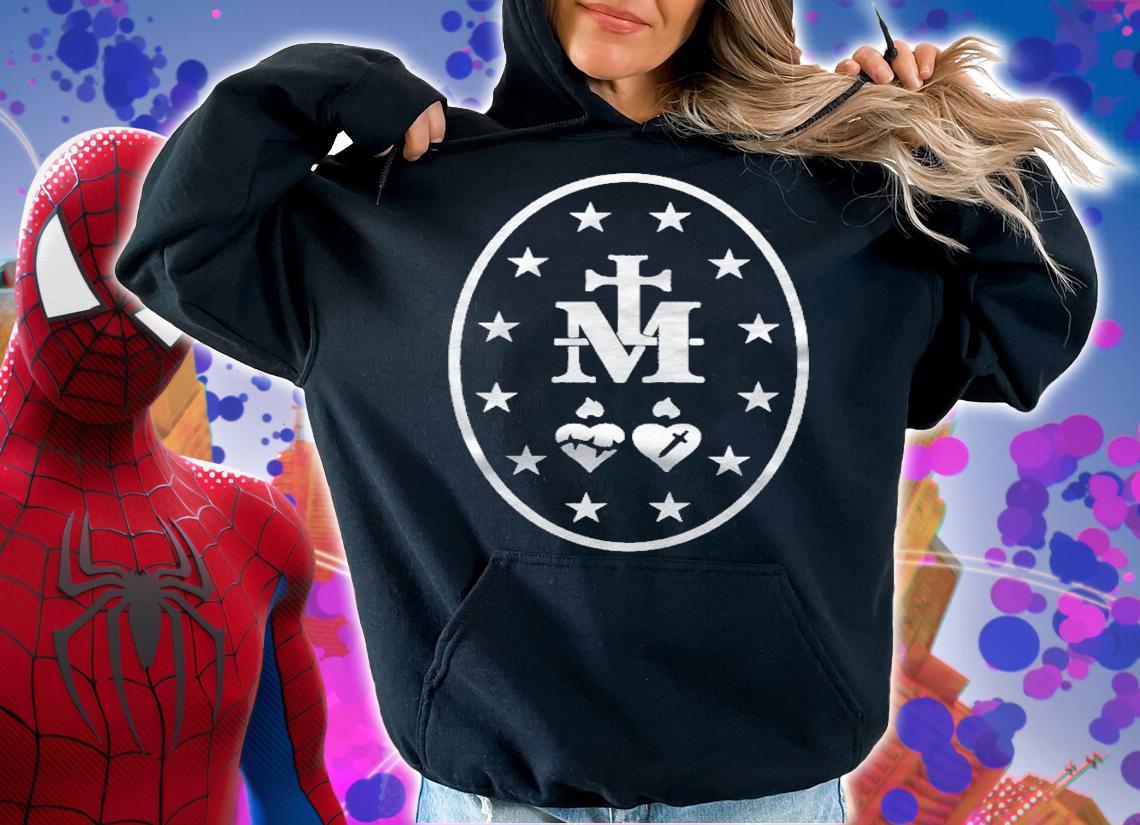 Miraculous Medal Catholic Mary Sacred Heart Shirt hoodie