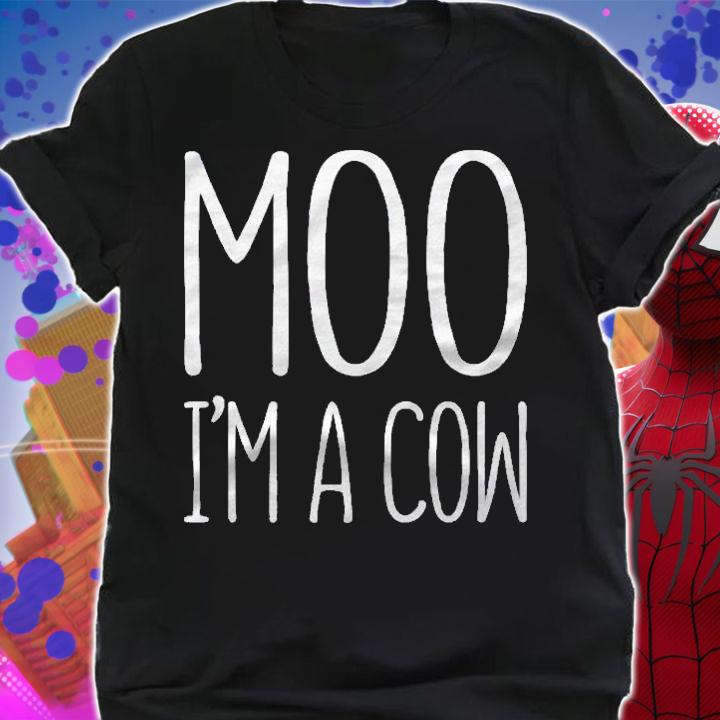 Moo Im A Cow Costume Halloween Gift Premium Shirt shirt