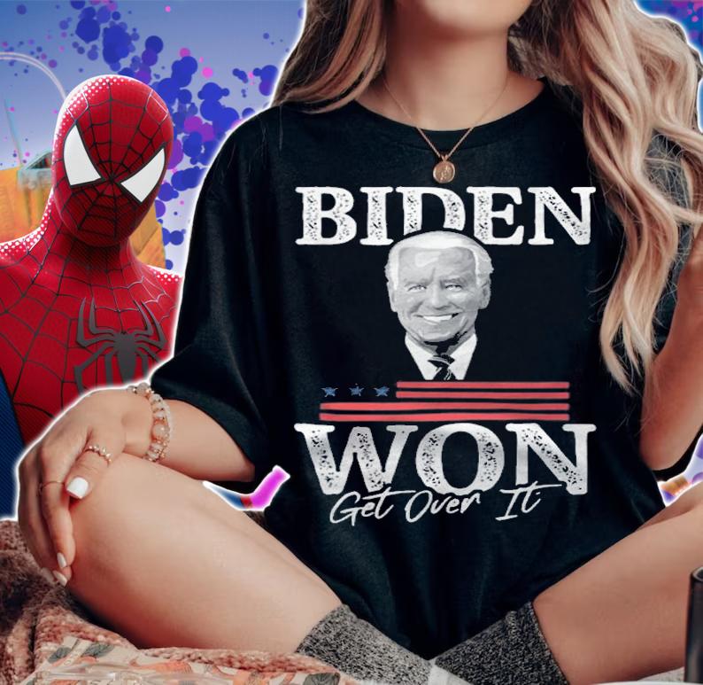 New Design biden Won Get Over It Trump Lost 2020 T-Shirt