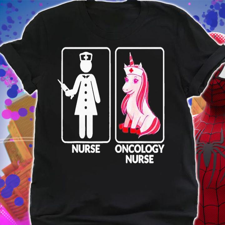 Oncology Nurse Vs Unicorn Nursing Nurse T-Shirt shirt