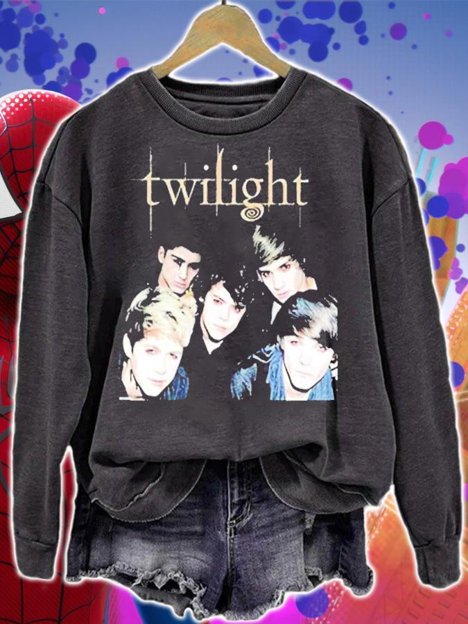 One Direction As Twilight Edward Cullen Robert Pattinson Shirt sweatshirt