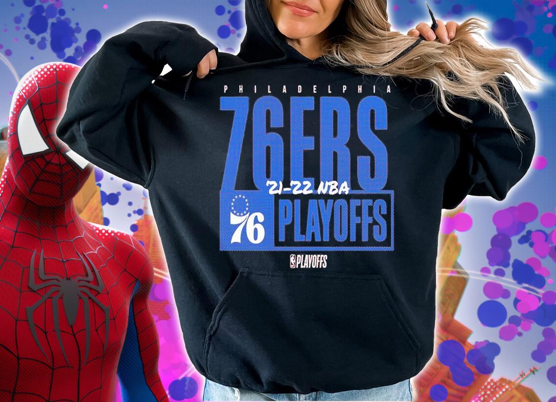 Philadelphia 76ers 2022 NBA Playoffs Dunk T-Shirt hoodie