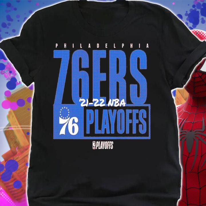 Philadelphia 76ers 2022 NBA Playoffs Dunk T-Shirt shirt