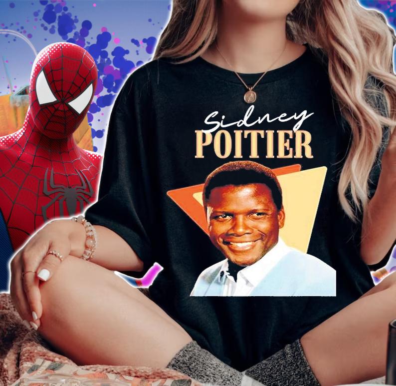 RIP Sidney Poitier 1927-2022 T-shirt woman shirt