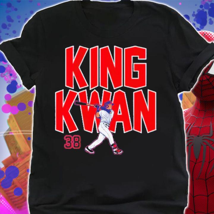 Steven Kwan King Kwan #38 Baseball Shirt shirt