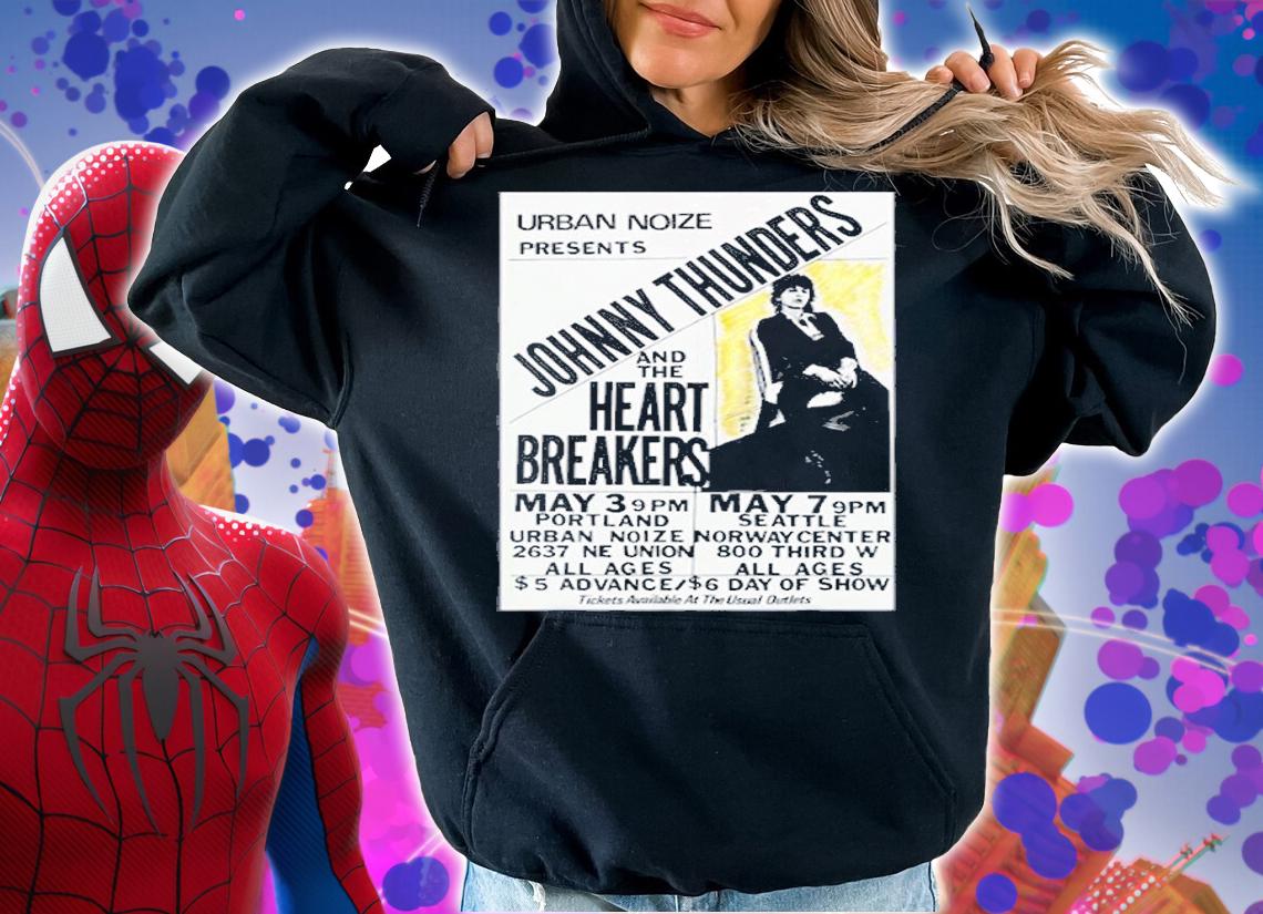 The Johnny Thunders And The Heartbreakers Concerts Posters t-shirt hoodie