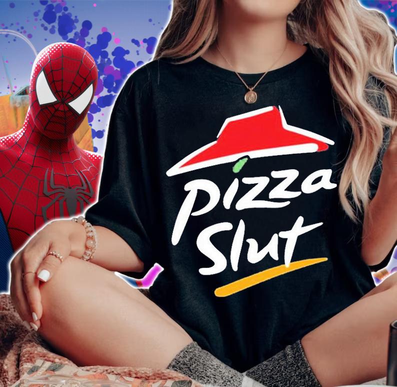 The Quin Lamar Pizza Slut T-Shirt woman shirt