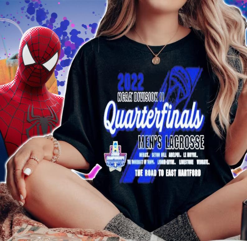 The Road To East Hartford NCAA Division II Quarterfinal Men's Lacrosse 2022 Shirt woman shirt