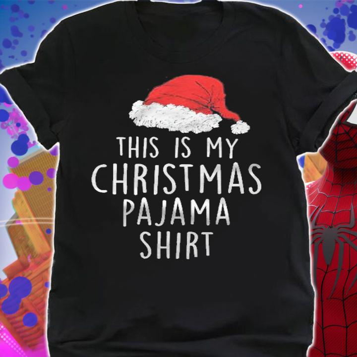 This Is My Christmas Pajama Shirt Xmas Lights Funny Holiday Shirt shirt