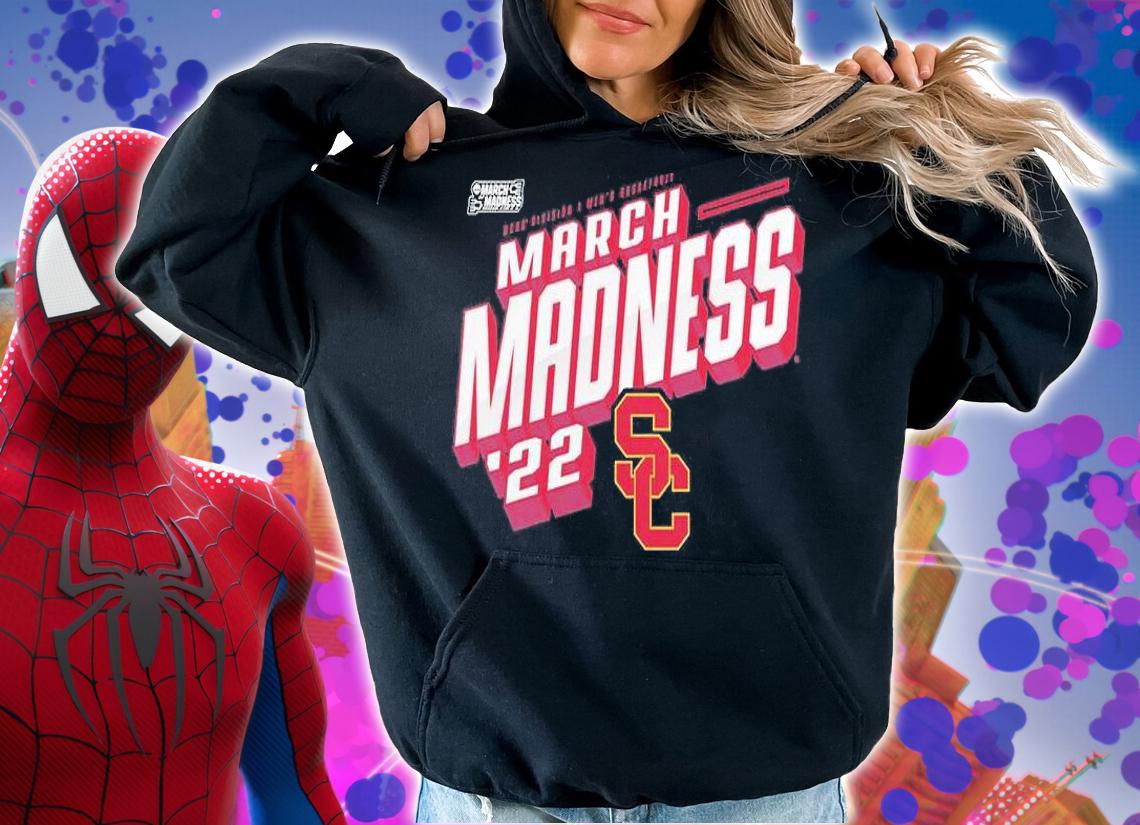 USC Trojans 2022 NCAA Division I Men's Basketball March Madness T-Shirt hoodie