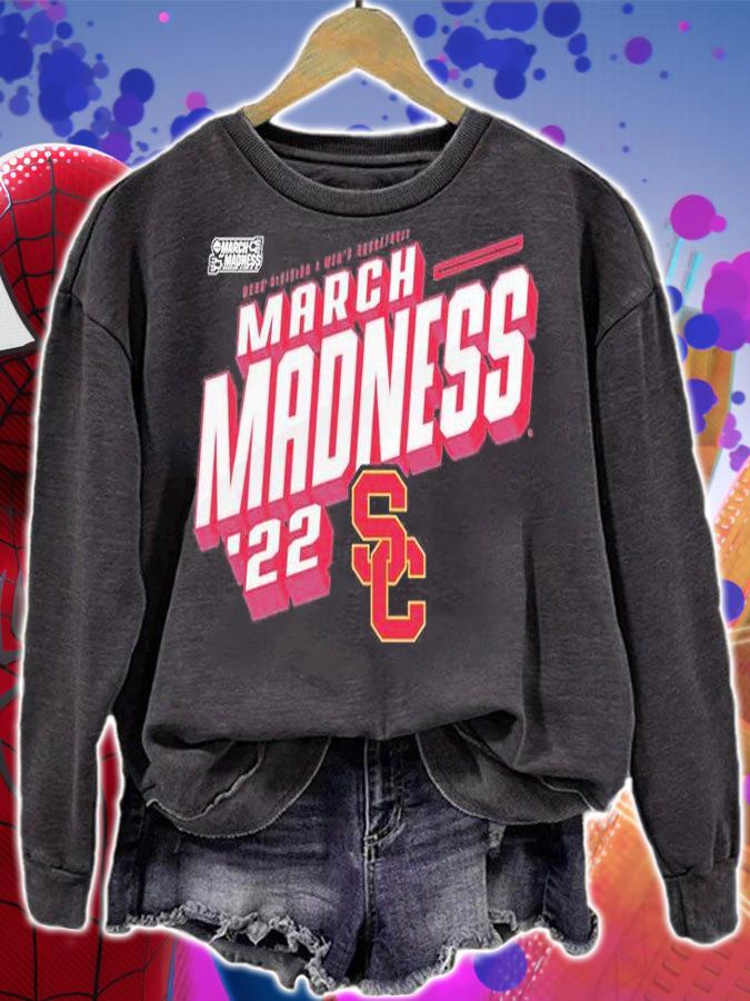 USC Trojans 2022 NCAA Division I Men's Basketball March Madness T-Shirt sweatshirt