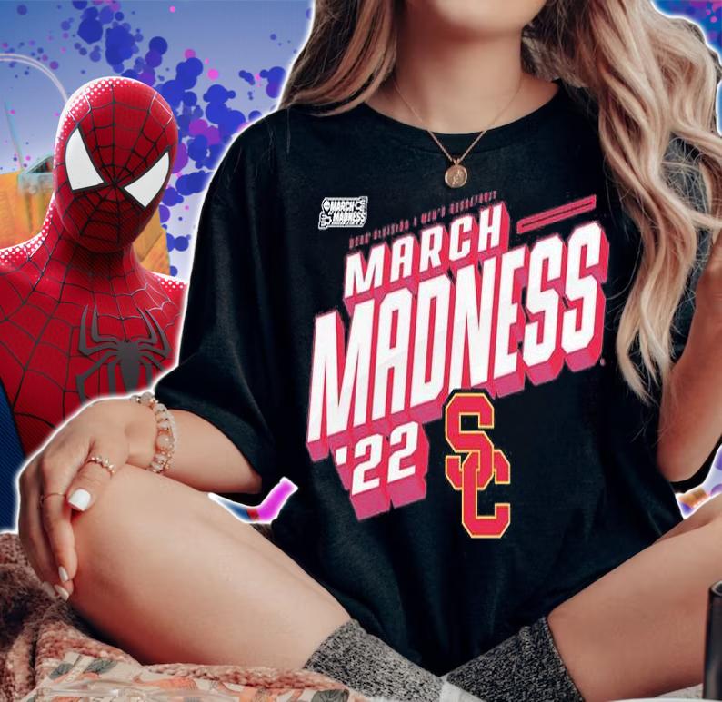 USC Trojans 2022 NCAA Division I Men's Basketball March Madness T-Shirt woman shirt