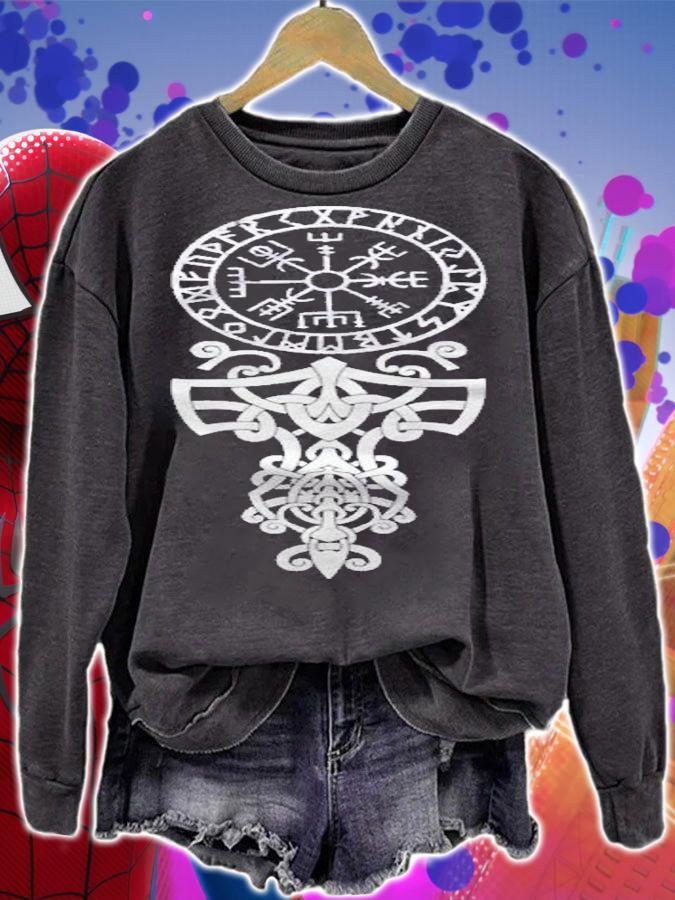 Viking Nordic Symbol Norweigian Vikings Fan Shirt sweatshirt