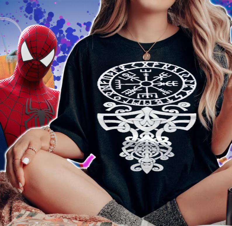 Viking Nordic Symbol Norweigian Vikings Fan Shirt woman shirt