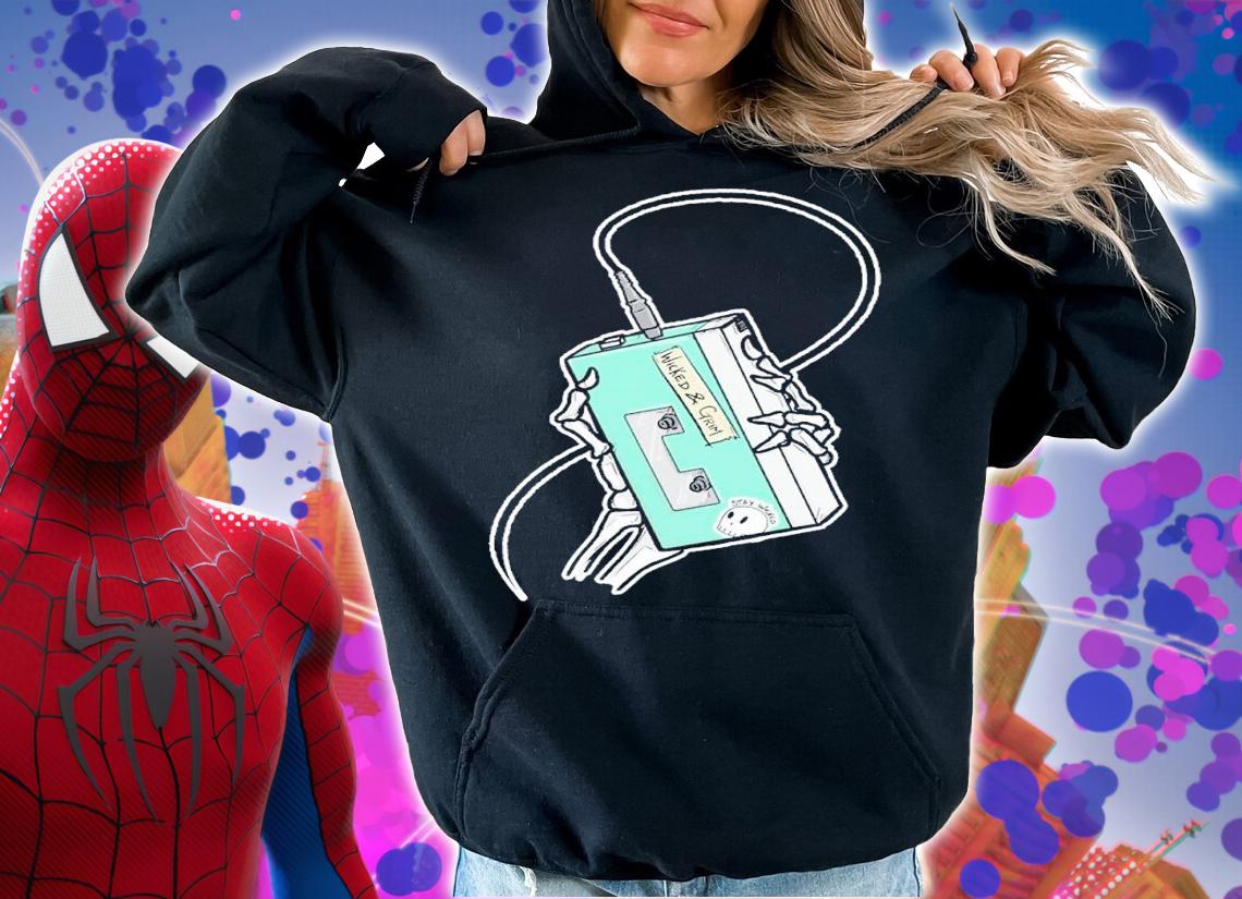 Walkman And Grim Shirt hoodie