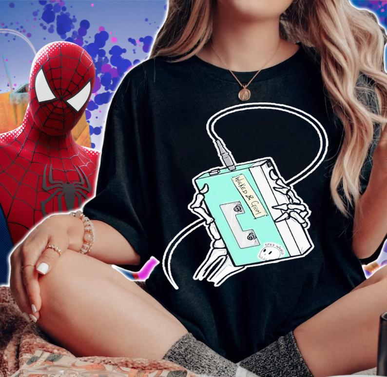 Walkman And Grim Shirt woman shirt
