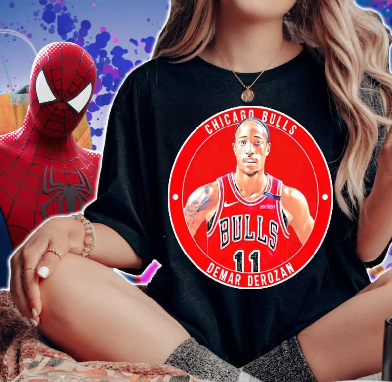 Demar Derozan Chicago Bulls Basketball Player Shirt woman shirt