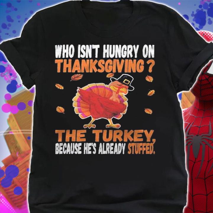 Funny Thanksgiving Joke Dabbing Stuffed Turkey Pun Fall Shirt shirt