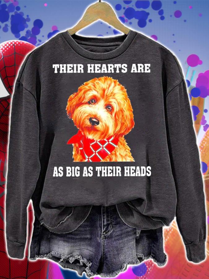 Goldendoodle Their Hearts Are As Big As Their Heads T-Shirt