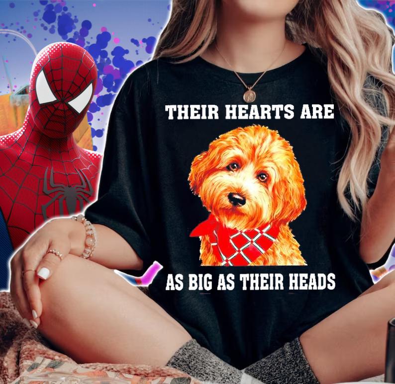 Goldendoodle Their Hearts Are As Big As Their Heads T-Shirt