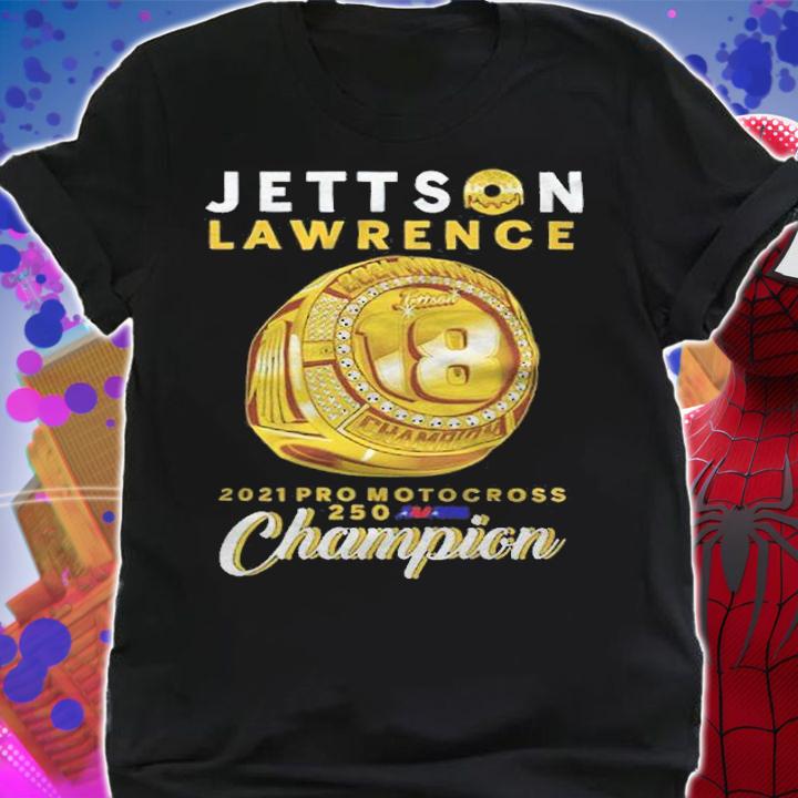Jettson Lawrence 2021 Pro Motocross 250 Champion T-shirt shirt
