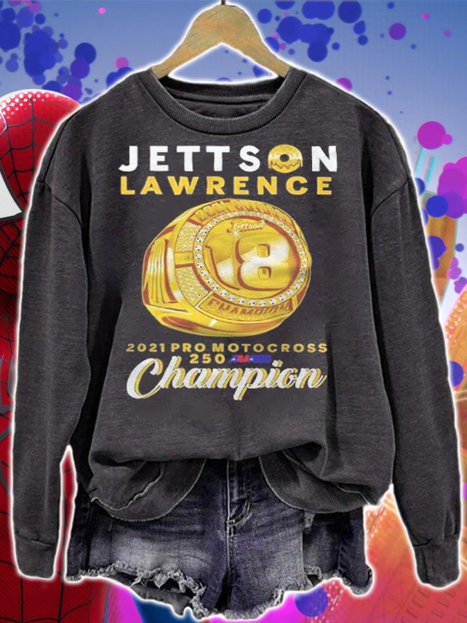 Jettson Lawrence 2021 Pro Motocross 250 Champion T-shirt sweatshirt