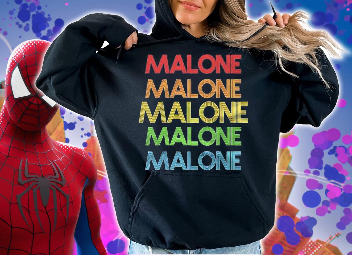 Malone Name Personalized Custom Gift Shirt hoodie